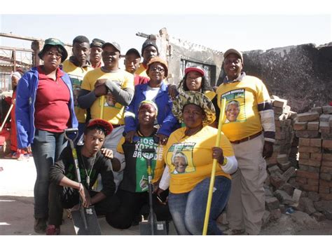 samuel nkosis house  cleaned  mandela day african reporter