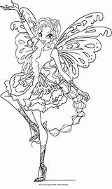 Winx Colorare Aisha Butterflix Disegni Ausmalbilder Layla Drawing Coloriages Delle Immagini Musa Cartonionline Colorier Impressão sketch template