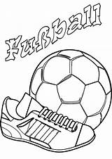 Fussball Malvorlage sketch template