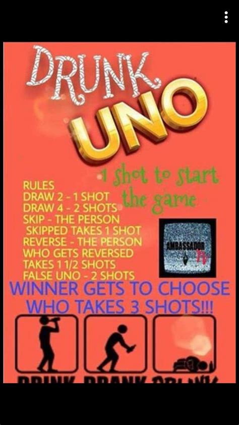 printable drunk uno rules  printable word searches