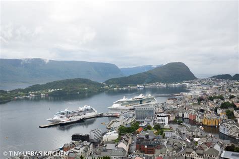 alesund norway cruise   fjords tiny urban kitchen