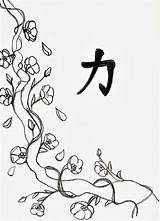 Blossom Cherry Coloring Tree Pages Flower Drawing Line Japanese Flowers Color Drawings Blossoms Tattoo Japan Trees Getdrawings Getcolorings Adults Draw sketch template