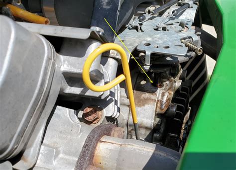 john deere  ztrak oil leak  tractor forum