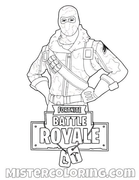 raptor fortnite skin coloring page coloring pages  kids coloring