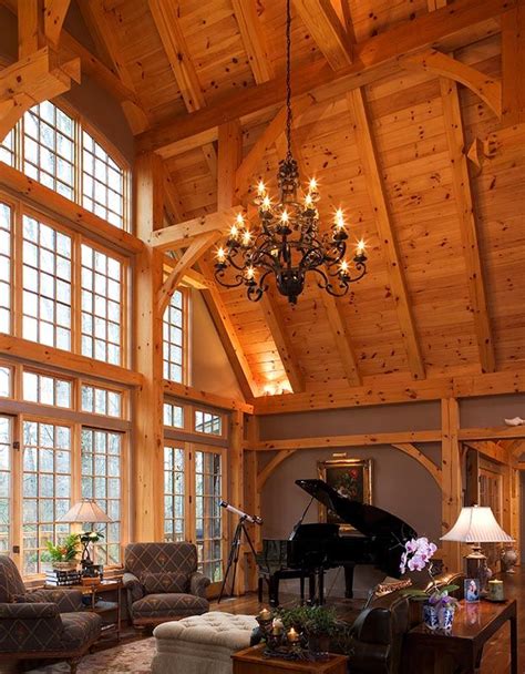 mill creek designed timber frame great rooms timber frame great room timber frame homes timber