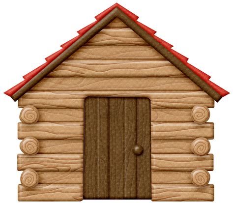 casita de madera