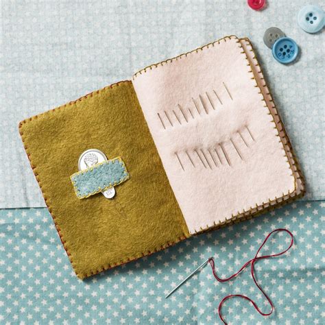 felt needle case kit bettys sewing box