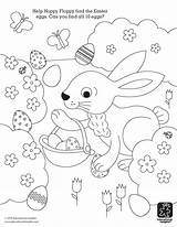 Easter Hoppy sketch template