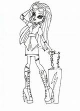 Coloring Pages Elissabat Monster High Getcolorings sketch template