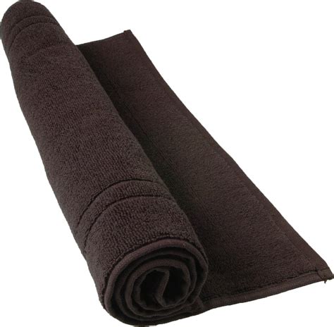 tapis de bain    cm en coton couleur noir noir homemaison vente en ligne tapis de