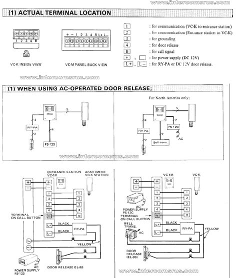 aiphone td  wiring diagram boost wiring
