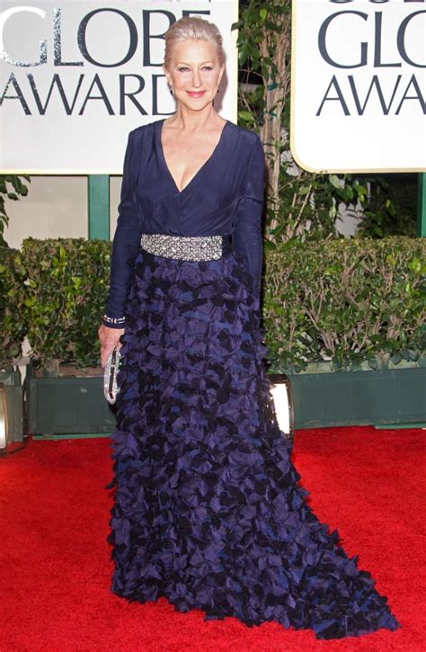 Helen Mirren At The Golden Globes The Hollywood Gossip