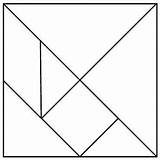 Tangram Tangrams Math Kids Puzzles Worksheets Printable Teach Shapes These sketch template