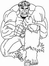 Hulk Coloring Pages Avengers Color Printable Getcolorings sketch template