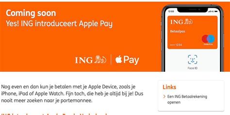 apple pay netherlands dutch bank ing confirms  coming  apple pay blog writing apple