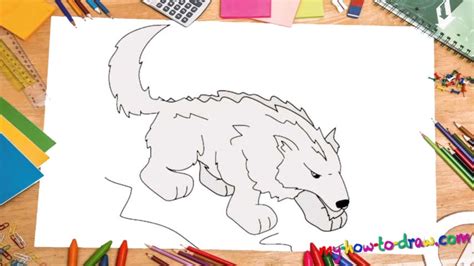 draw  wolf    draw