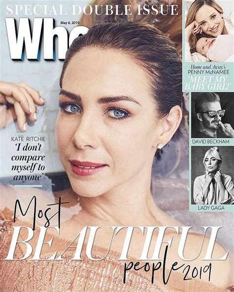 fans applaud kate ritchie 40 for keeping it real in unedited magazine cover daily mail online