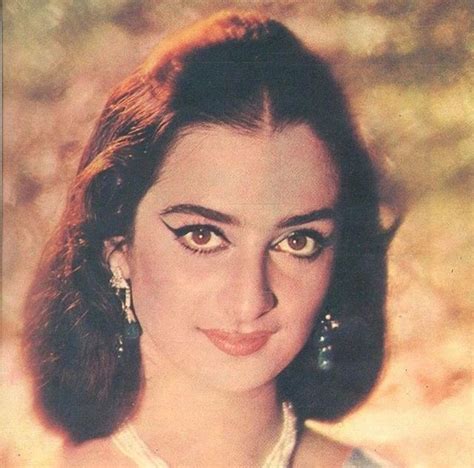 Saira Banu Vintage Bollywood Indian Film Actress Retro Bollywood