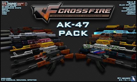 crossfire ak  pack cs  skins weapons ak  gamemodd