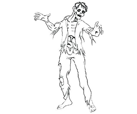 zombie coloring pages  kids  getdrawings