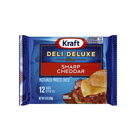 kraft deli deluxe sharp cheddar  oz lil generals