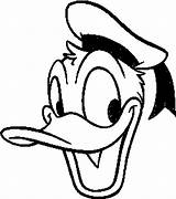 Duck Donald Coloring Face Pages Clipart Library Sketch Popular sketch template