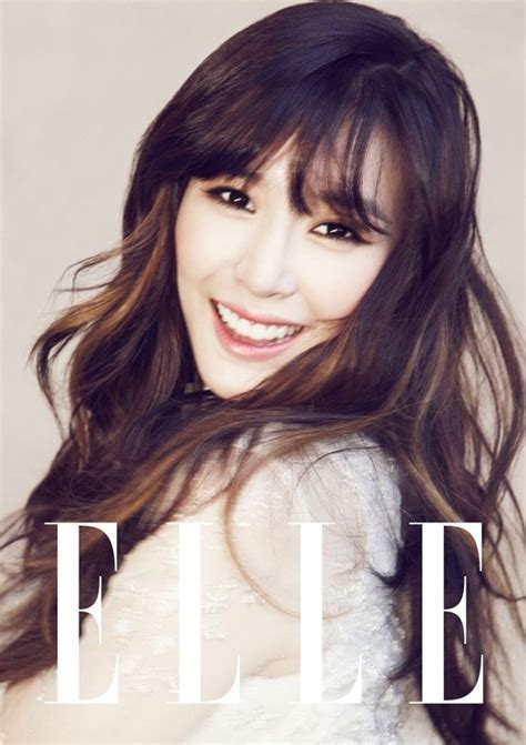 Oppa K Pop [news] Girls Generation Tiffany Becomes Elle Korea S Newest