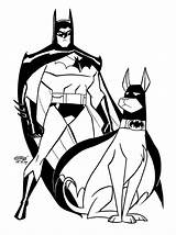 Coloring Krypto Batman Pages Superdog Bathound Sketch Comic Popular Baltimore Comicon sketch template