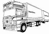 Vrachtwagen Scania Kleurplaten Kleurplaat V8 Vrachtauto Oplegger Daf Ausmalbilder Kermis Lkw Leuk Trucks sketch template