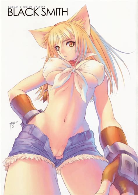 Image 245 Anime Blond Blonde Boobs Breasts Cat Ears Cat