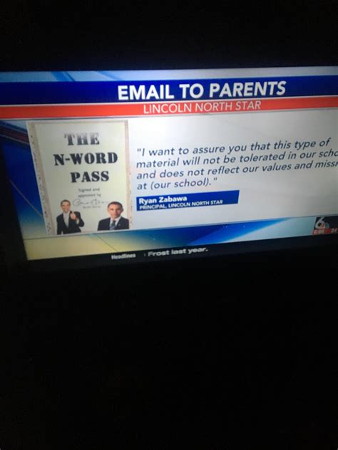 The N Word Pass Made The News Guys Teenagers