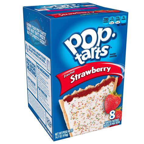 kellogg s pop tarts breakfast toaster pastries frosted strawberry 14