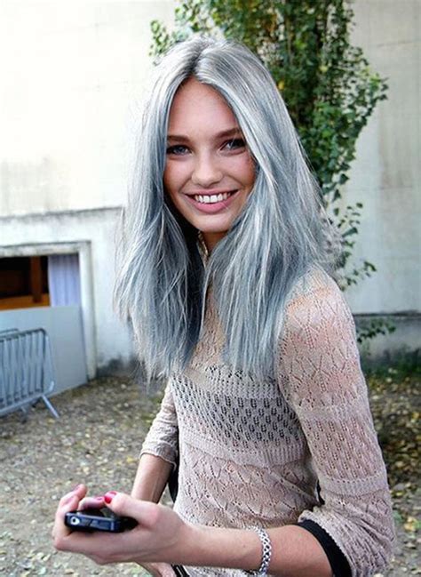 gray hair color ideas  beauty