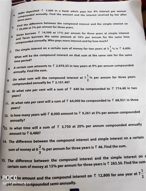 Plz Solve Questions From 4 To 8