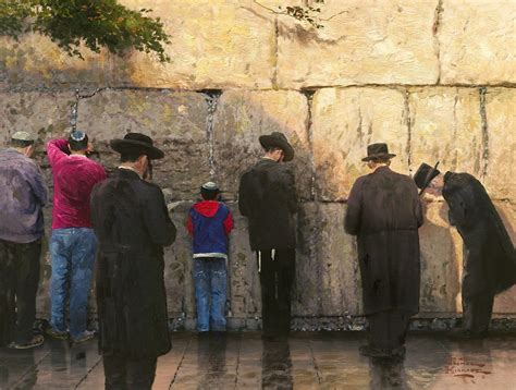 wailing wall jerusalem the art for sale