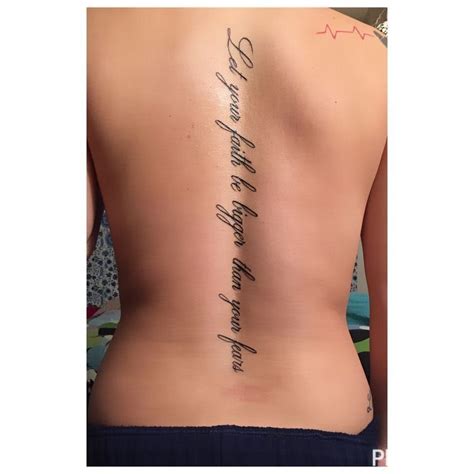 Pin By Kathy Hoyt On Tats I Like Tattoo Quotes Spine Tattoo Quotes