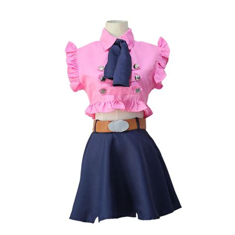 Japanese Anime The Seven Deadly Sins Elizabeth Liones Cosplay Costume