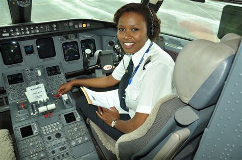 Meet Esther The First Female Commercial Pilot In Rwanda One