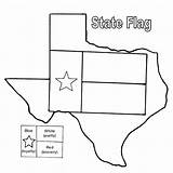 Texas Coloring Flag State Sheets Pages Color Symbols Sheet Bob Map Texasbob Choose Board sketch template