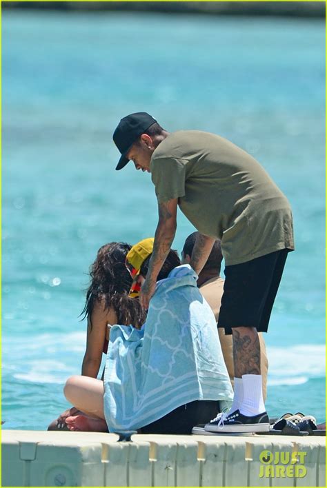 Kylie Jenner Celebrates 19th Birthday At The Beach With
