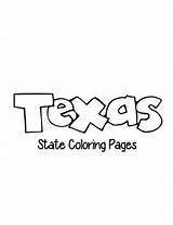 Texas Coloring Pages State Book Original sketch template