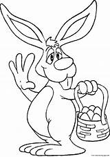 Easter Bunny Coloring Basket Pages Printable Print Waves Hello Kids 1024 Freekidscoloringpage 1345 Total Views sketch template