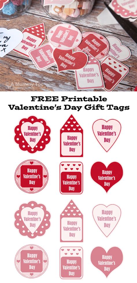 michelle paige blogs printable valentine gift tags  gift ideas