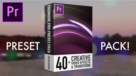 creative video effects transition presets pack