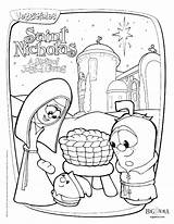 Coloring Pages Veggie Tales Easter Getcolorings sketch template