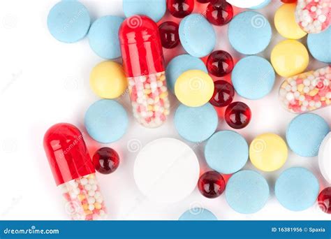 tablets  capsules stock photo image  medicinal