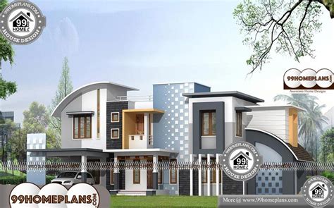 contemporary modern home  double floored duplex small bungalow
