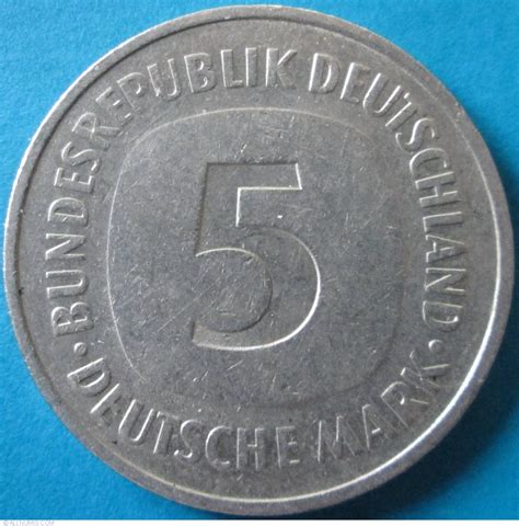 mark   federal republic    mark germany coin