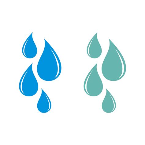 drop water logo template illustration design vector eps