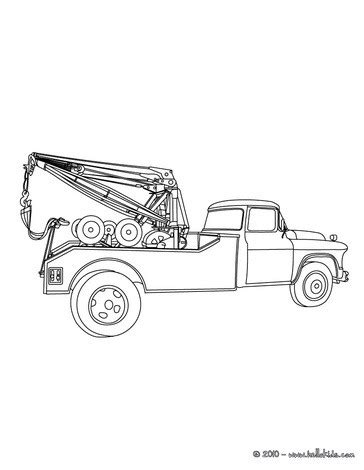 tow truck coloring pages hellokidscom